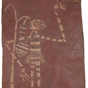 Bardjarai Oenpelli Bark Artist