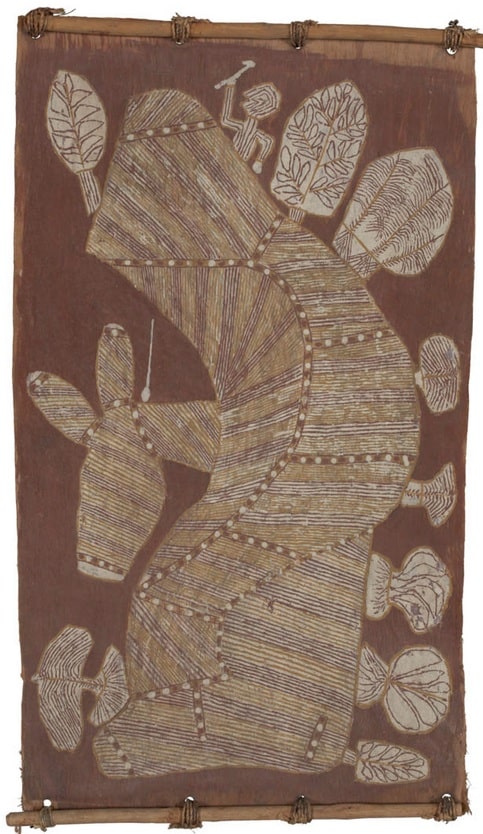 oenpelli bark painting