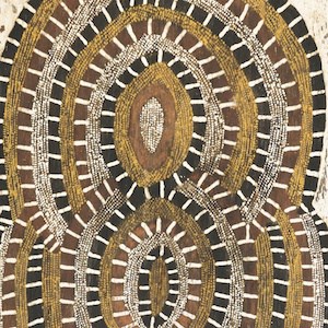 Tiwi Bark Painting