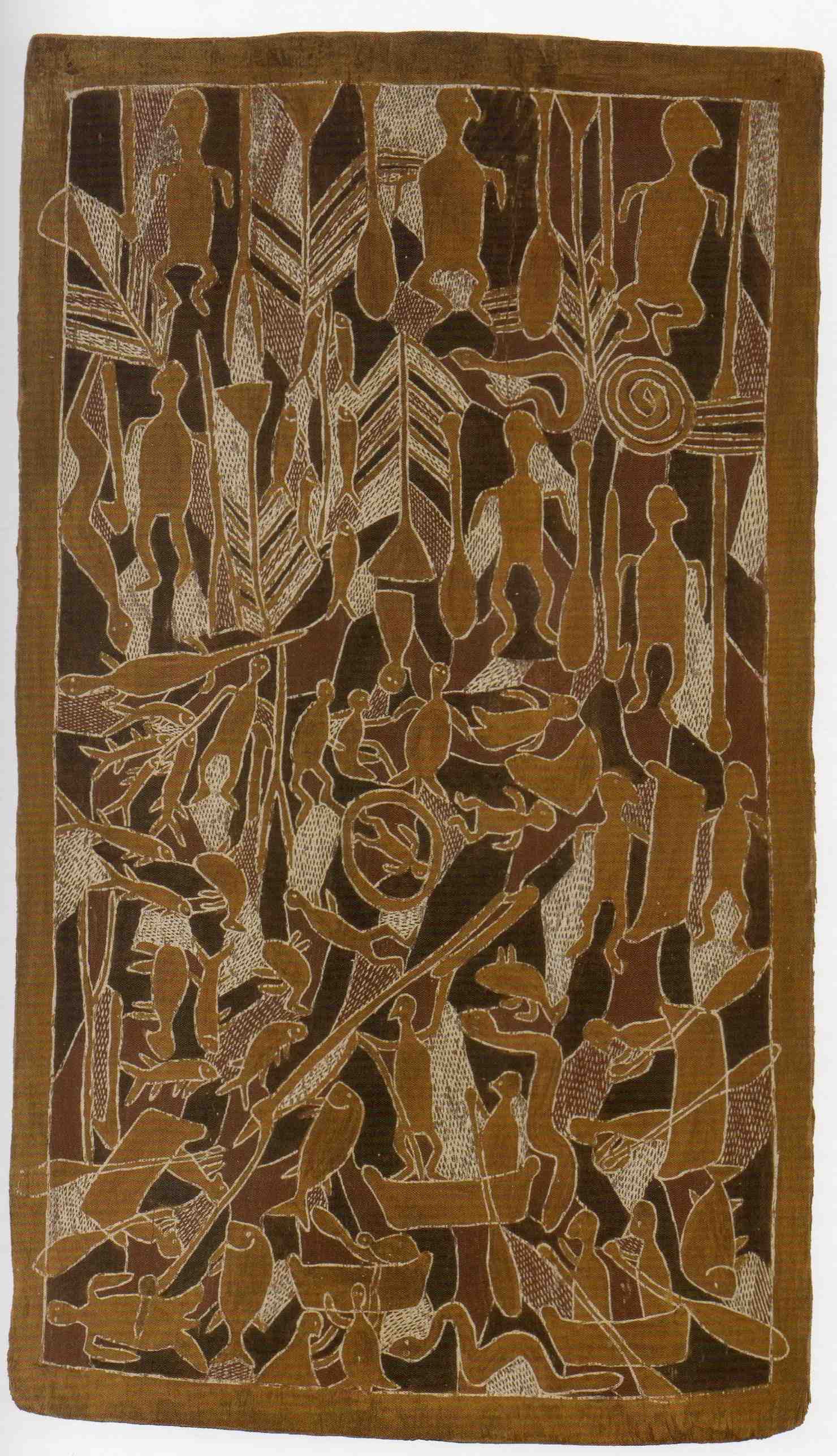 aboriginal bark art