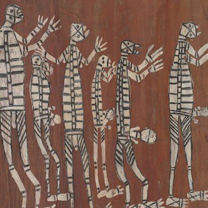 January Nangunjari bark paintings