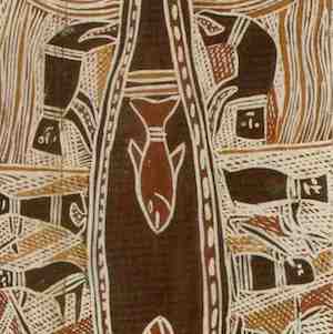 Matarman Marika Aboriginal Bark Paintings