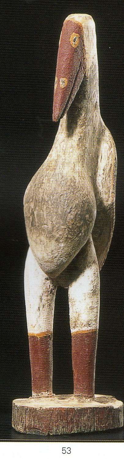 Stanislaus Puruntatameri carving of a pelican