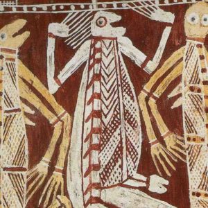 Irvala bark painting