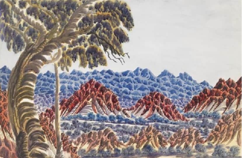 aboriginal art by Otto Pareroultja