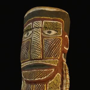 Declan Apuatimi tiwi sculpture