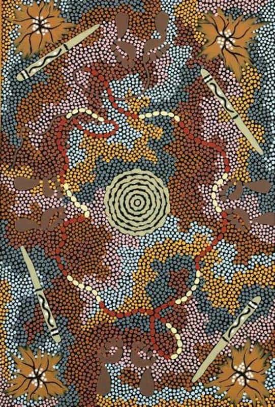 Aboriginal Dot Art Sell Aboriginal Dot Art Meaning Dots In Aboriginal Art