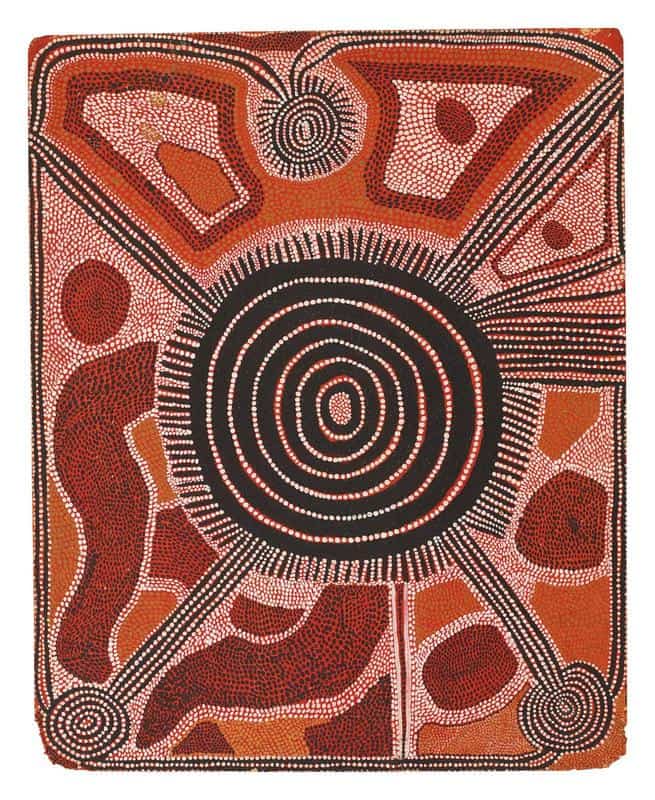 aboriginal art by Shorty Lungkata Tjungurrayi