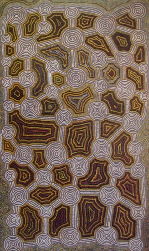 aboriginal art by Yala Yala Gibbs Tjungurrayi