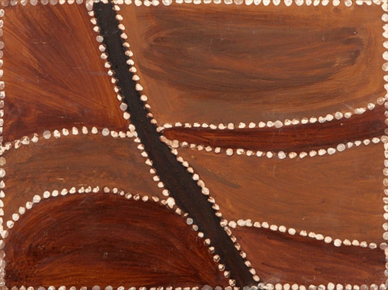 Rover Thomas joolmala aboriginal painting
