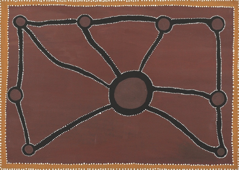 Rover Thomas aboriginal painting