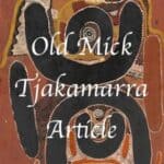 Old Mick Tjakamarra