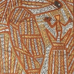 Jabarrgwa (kneepad) Warrabadalumba