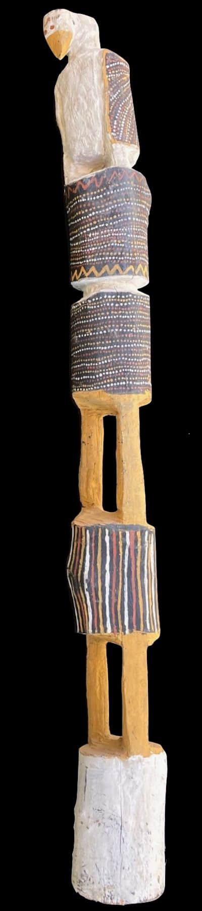 Tiwi Sculpture Pukumani pole