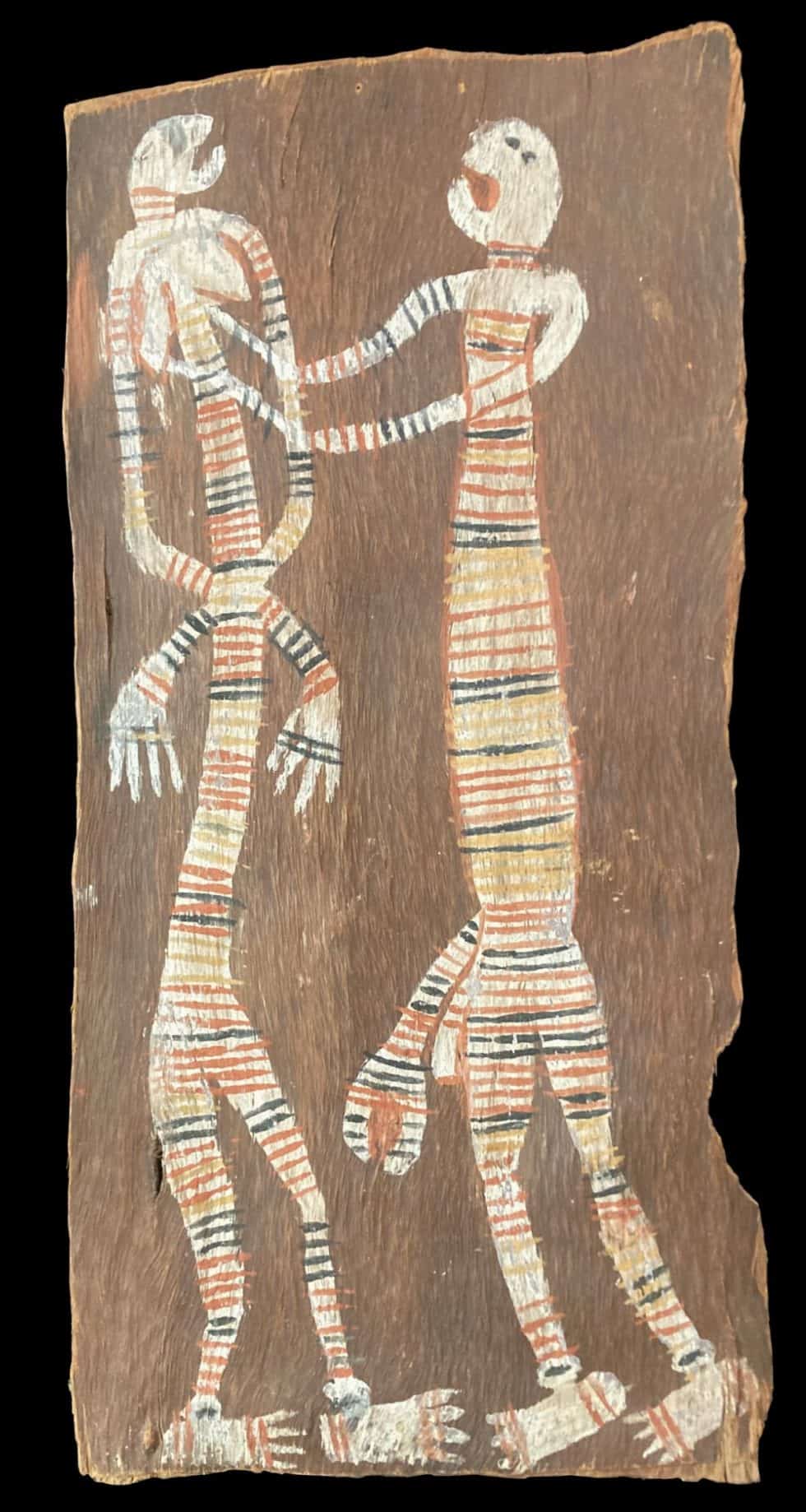 Jimmy Mijaumijau Bark Painting | For Sale