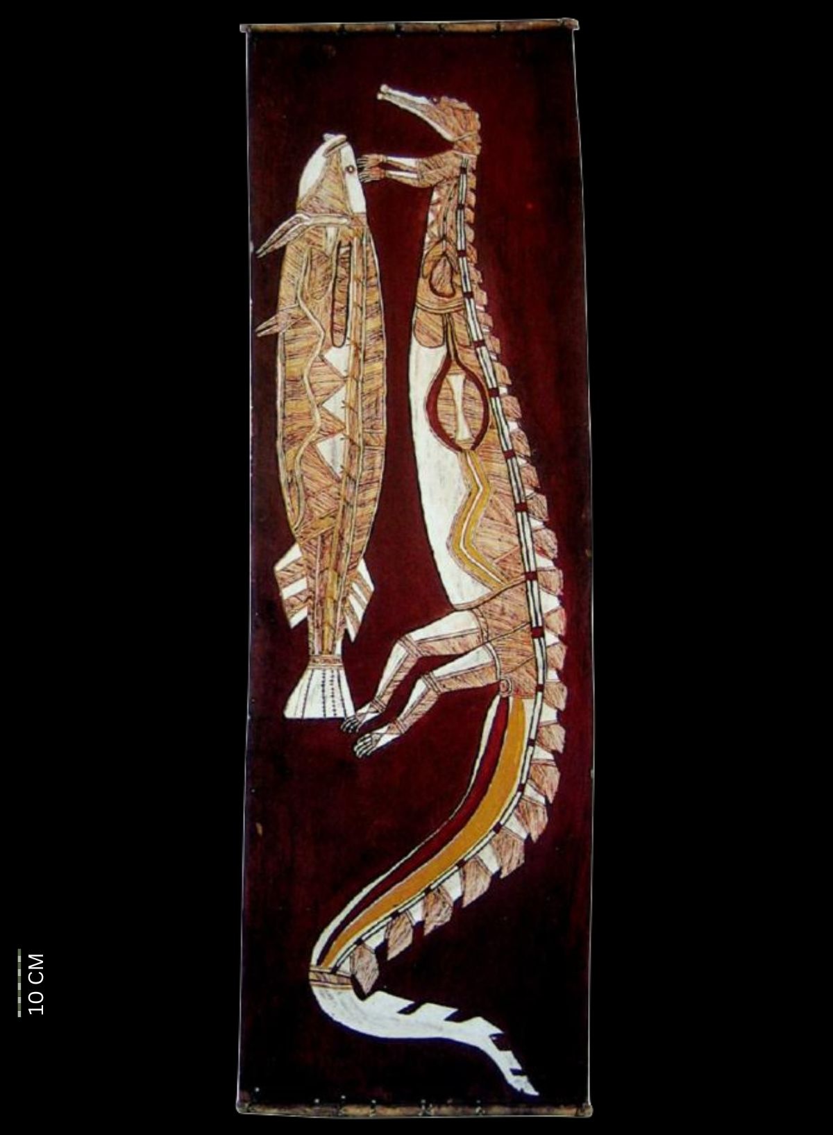 4 Ngalyod - The Rainbow Serpent and Catfish c. 1988
