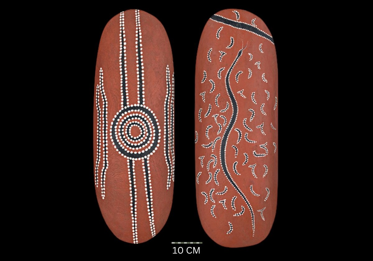 Pair of Coolamons, 1977
