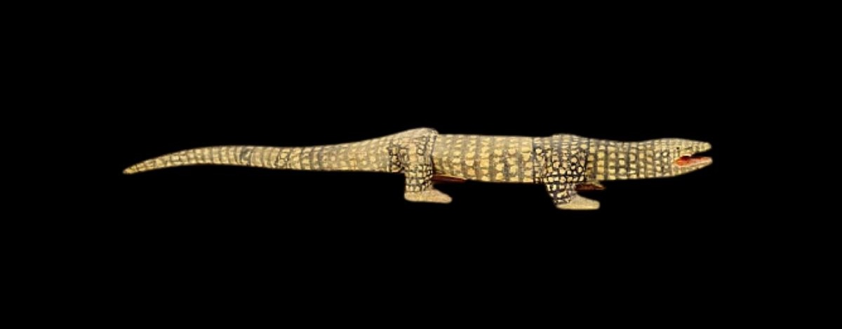 48 Carving of Goanna Central Australia, circa 1970