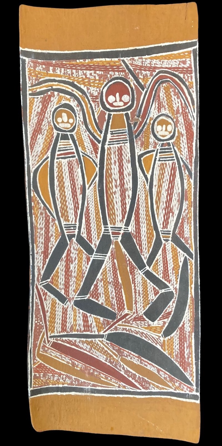 Central Arnhemland bark painting