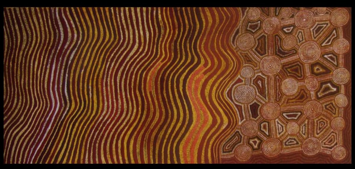 Tingari Men Running Towards Marapinta 1984