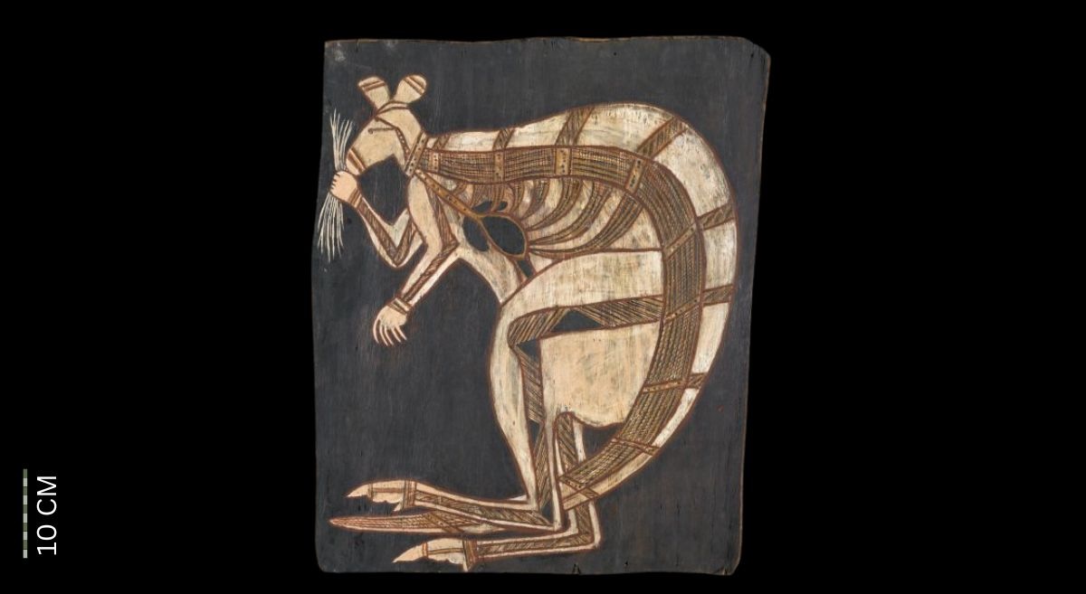 Sacred Black Kangaroo