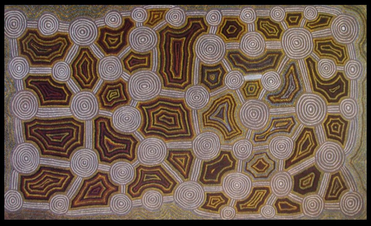 Designs Associated with the Tingari Ceremonies at the Site of Nyinarrkinya