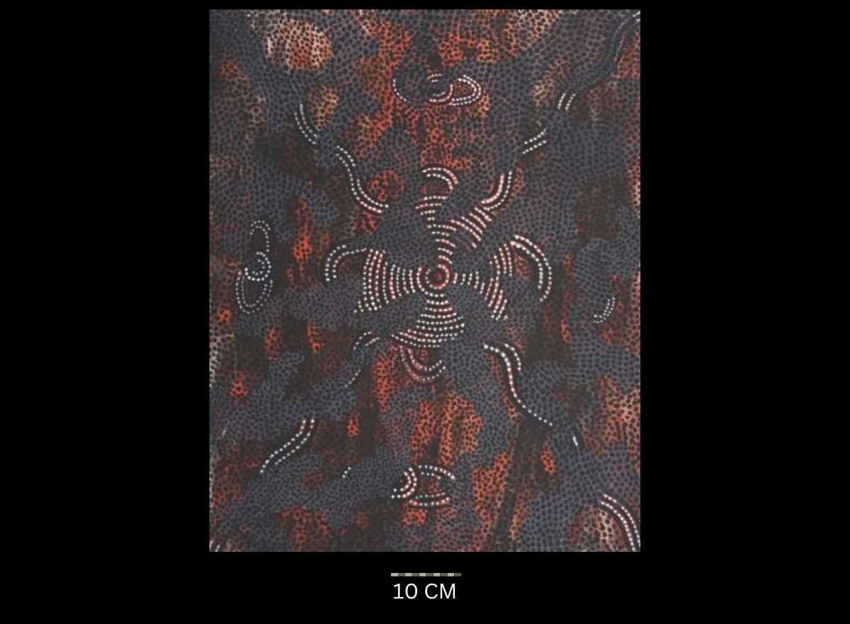 Bushfire Dreaming 1976 Tim Leura Tjapaltjarri