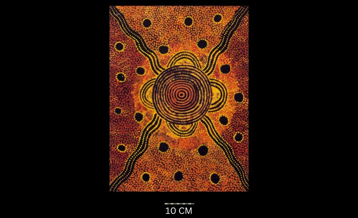 Bush Fire Dreaming c. 1977 Tim Leura Tjapaltjarri