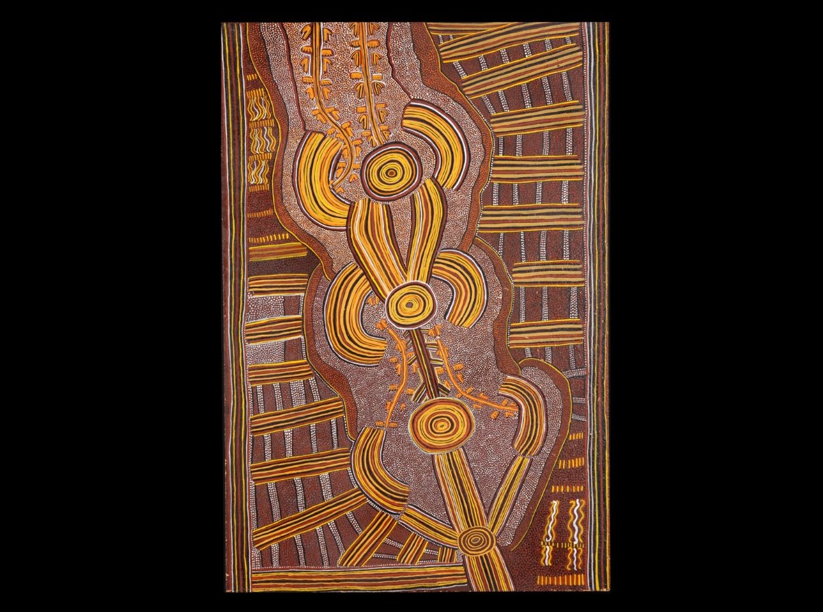 'Unknown Dreaming at Walukaritji' 1973