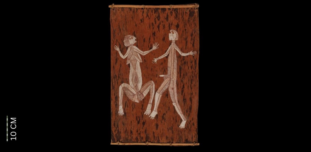 12 Male Mimih Propositioning a Female Mimih, circa 1975