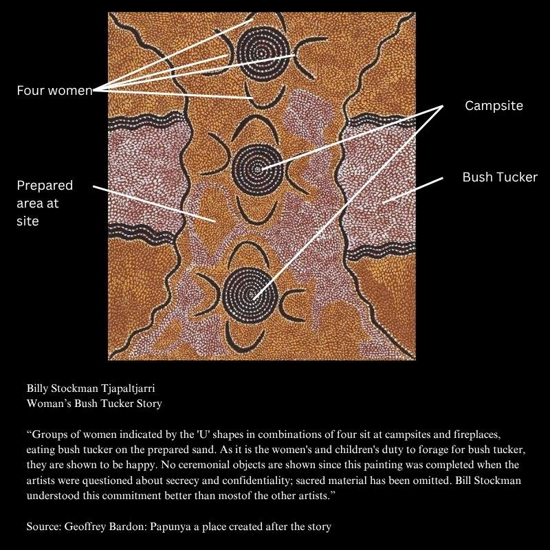 Billy Stockman Tjapaltjarri Womans Bush Tucker story
