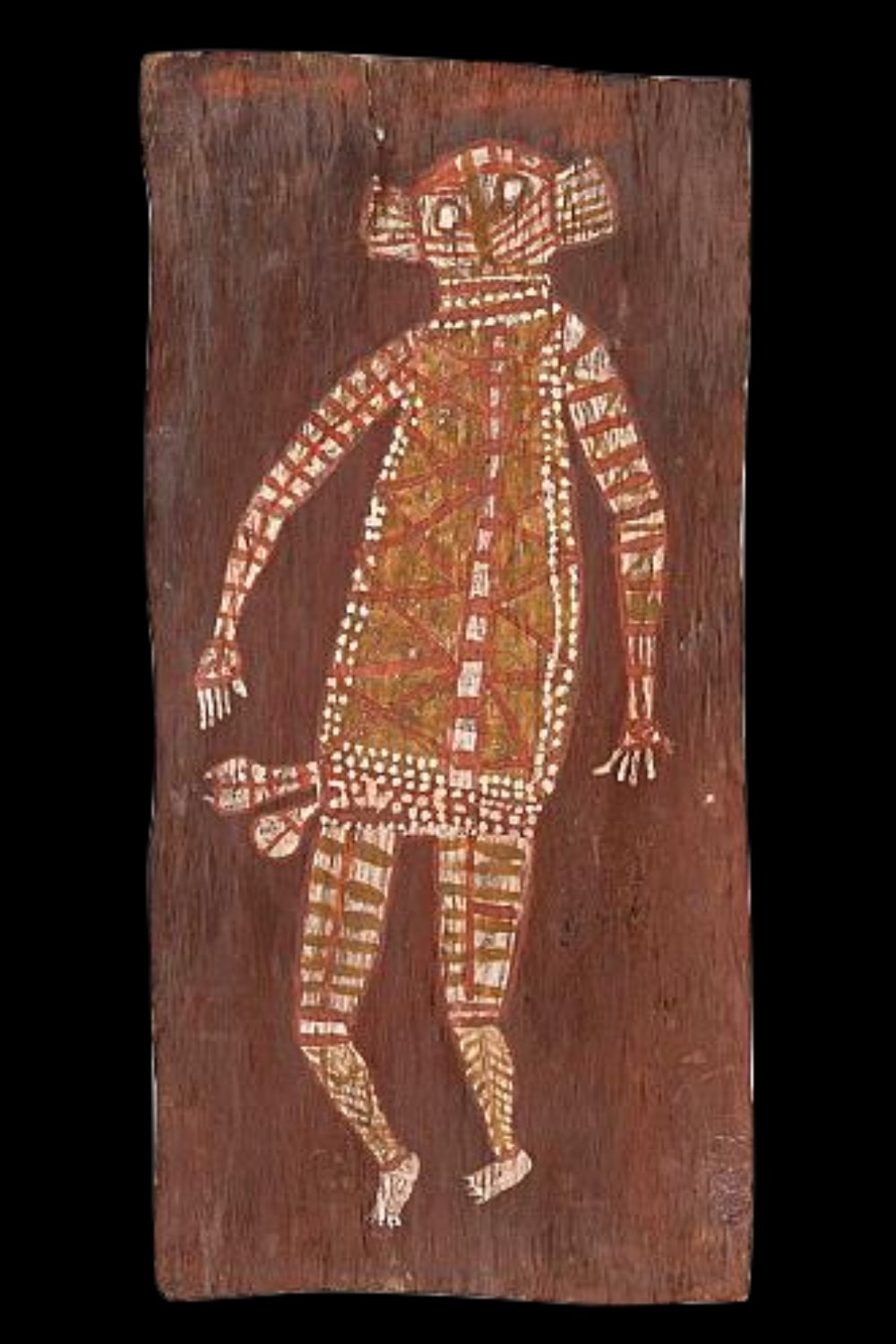 Aboriginal bark painting from Oenpelli by  Nym Djimungurr