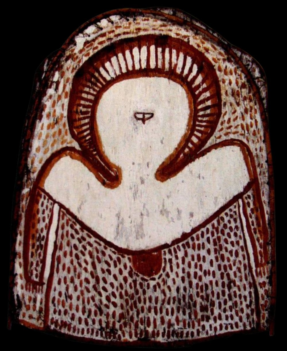 Jack karedada Aboriginal bark painting