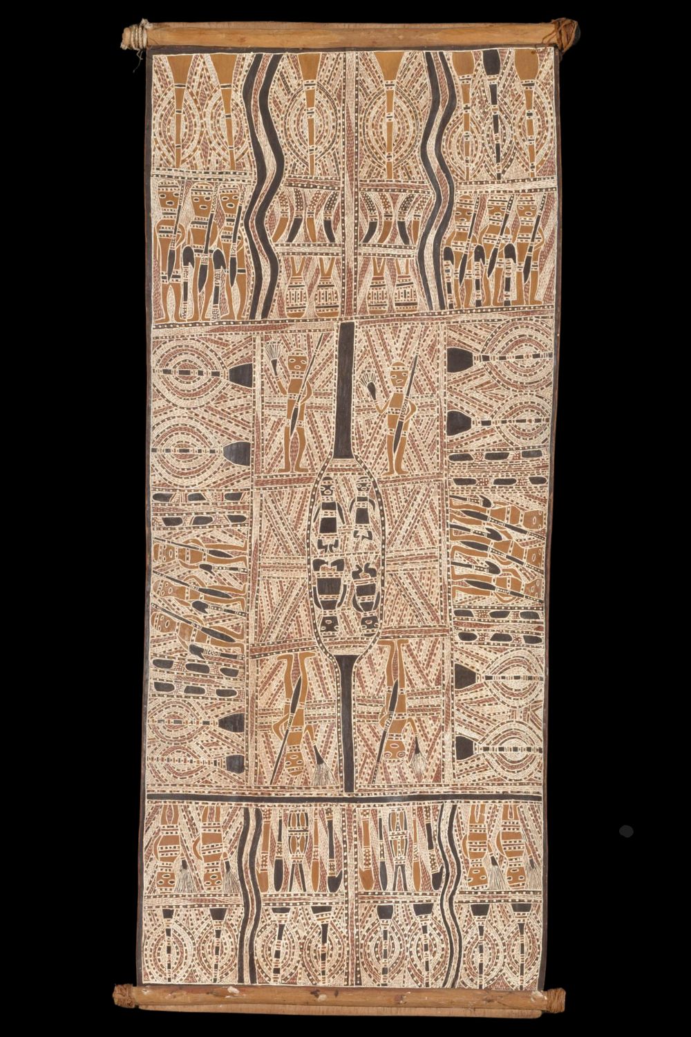 Indigenous australian painting by Mathaman Marika