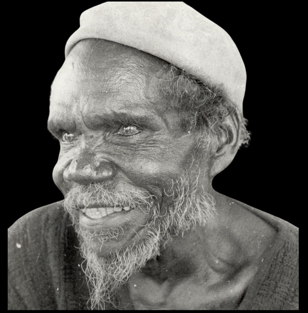 Black and white Photograph of Birrikidji Gumana