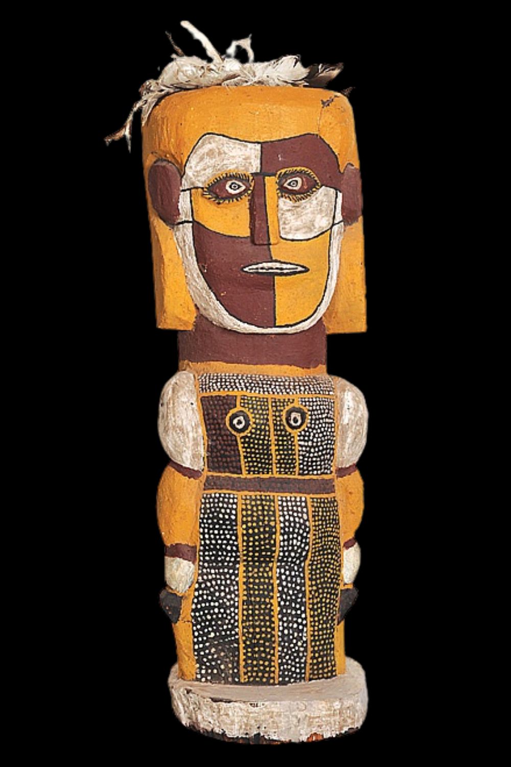 Stanislaus Puruntatameri sculpture from the Tiwi Islands