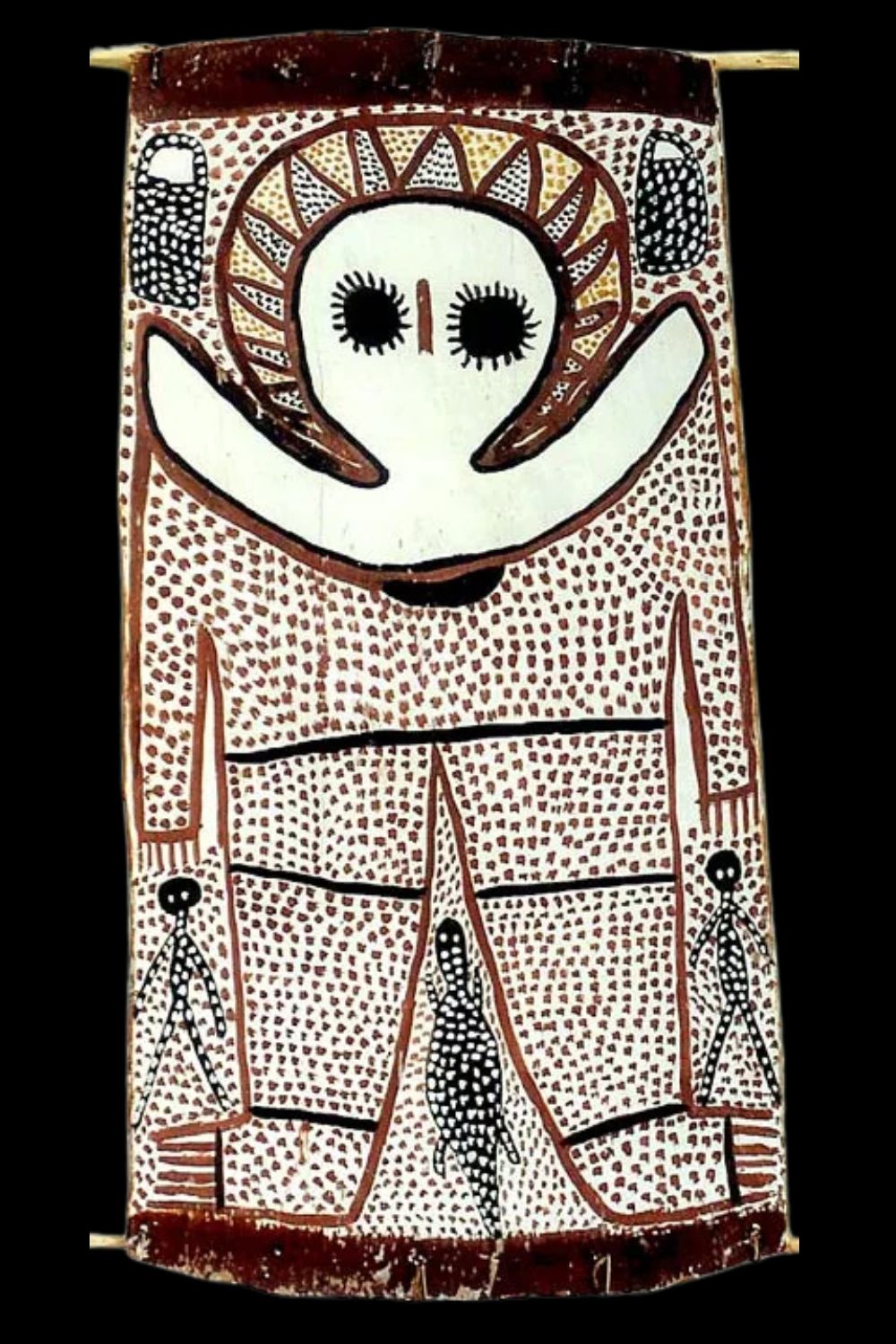 Lily Karedada bark Painting