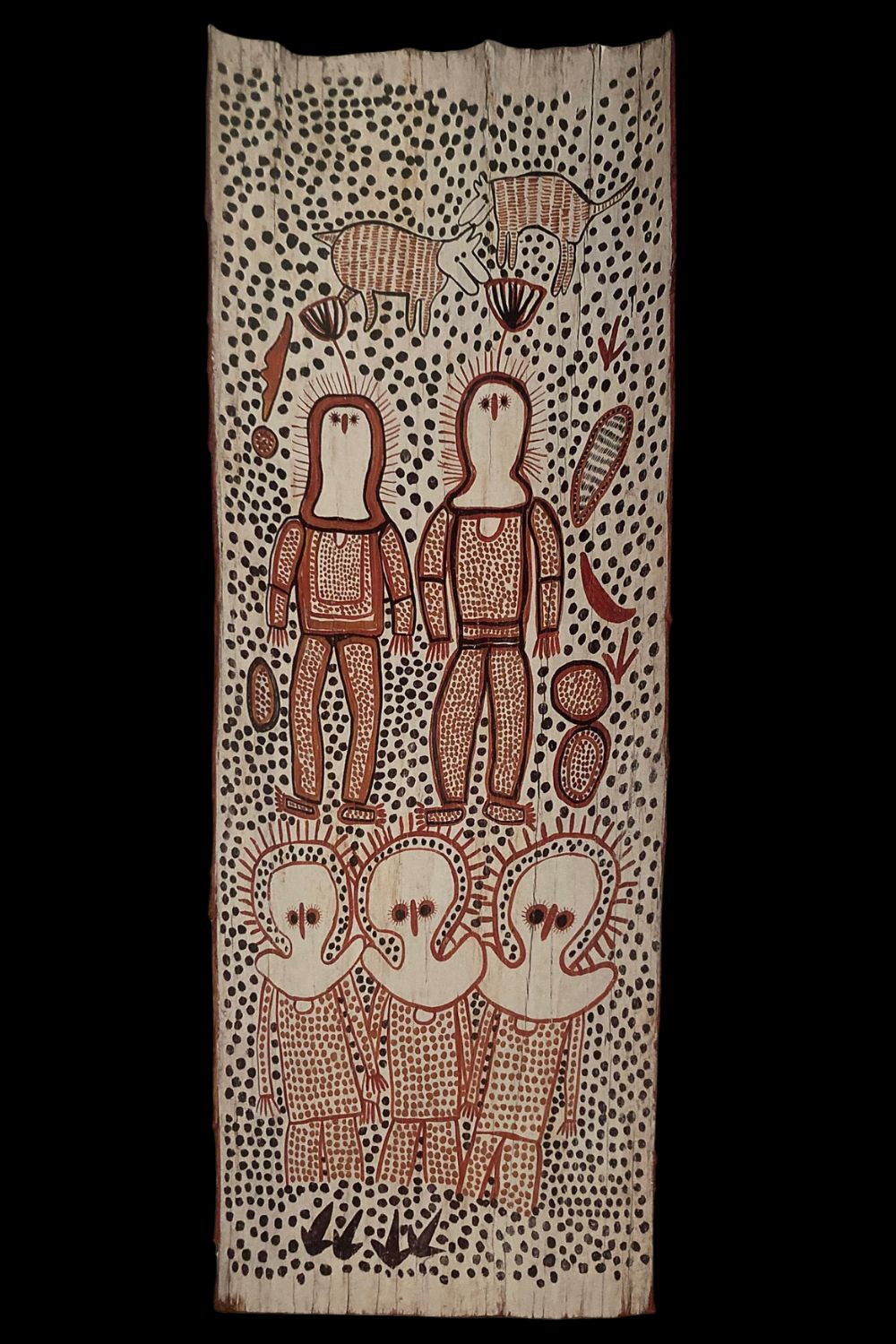 Wandjina by Jack Wherra Wandjina painting by Jack Wherra