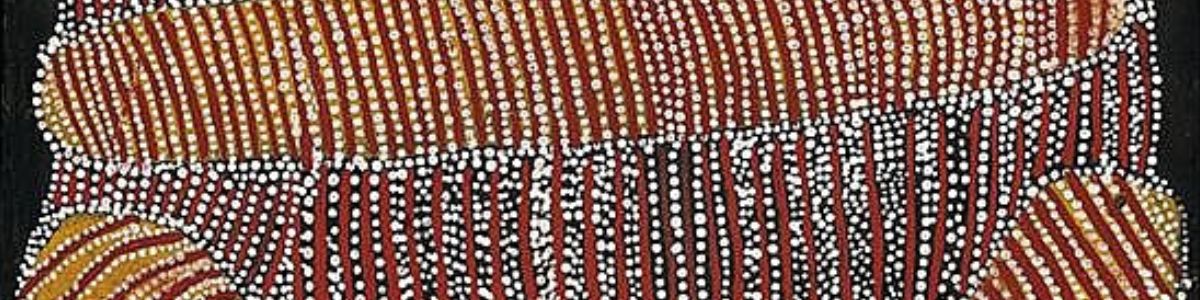Aboriginal Dot Art Image to illustrate the question "Are Dot Paintings Traditional Aboriginal Art"