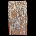 Thumbnail for David malangi Bark painting