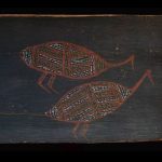 Groote Eylandt bark painting of Birds