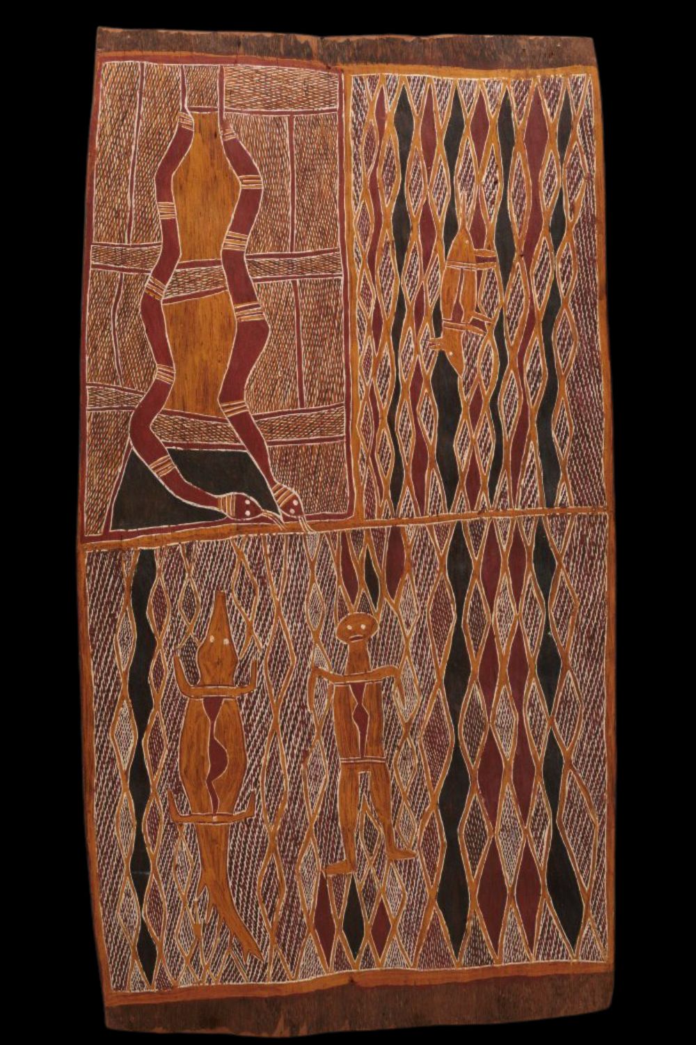 Laindjung or Lany'tjung from the barramundi Dreaming by Yunupingu