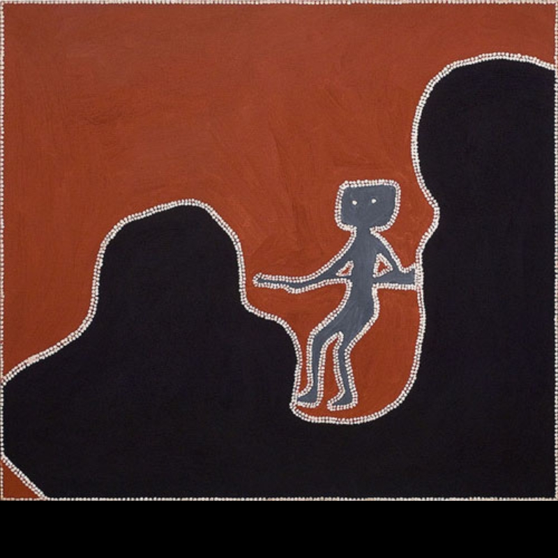 Freddie Timms Major at Growler Gully 1999, Aboriginal ochr